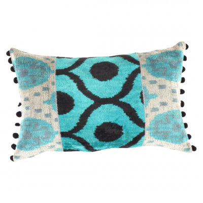 Velvet Silk Reversible Throw Pillow