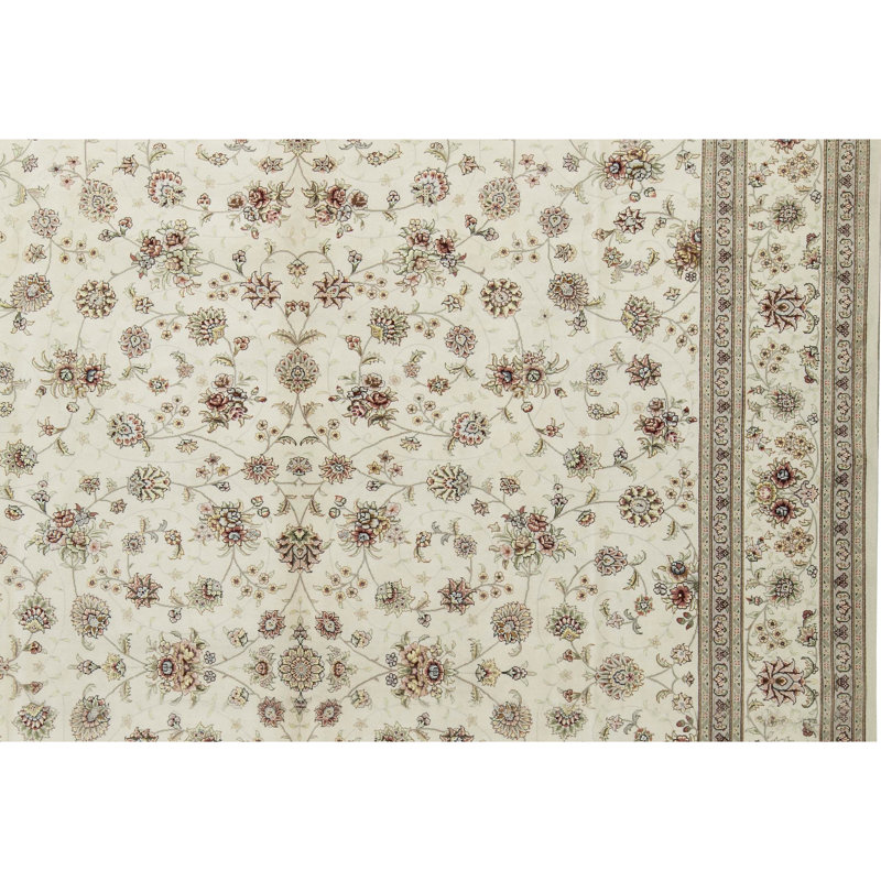 Elegance Hand Woven Silk and Wool Oriental Area Rug