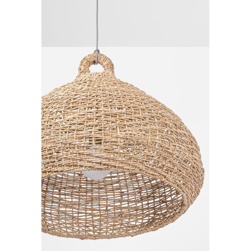 Lechlan 1 Light Pendant, 19" H x 23" W x 23" D