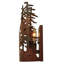 Rustic Lodge 1 - Light Flush Mounted Sconce