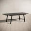 Alyah Extendable Steel Dining Table