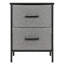 40cm W Metal Bedside Table-1236370310
