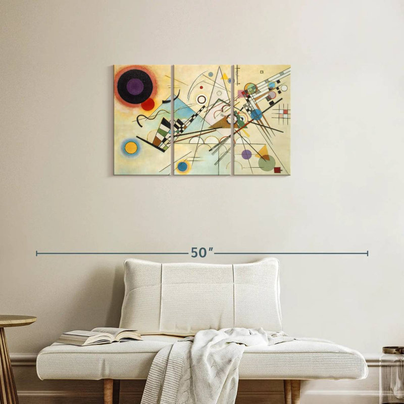 Avery Composition VIII, 20" H x 33" W