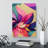 Darrie Floral Block Colour - Wrapped Canvas Print-926998119