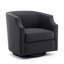 Fauteuil gris Ashen Profondeur du produit Pivotant confortable