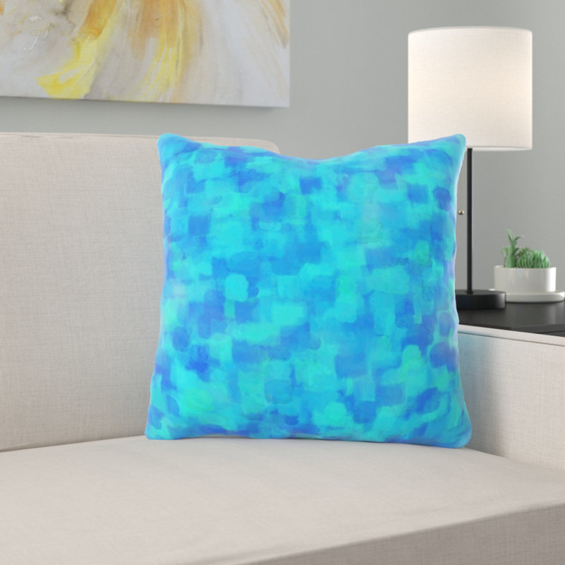 Coussin décoratif Worden, Microsuède, Intérieur
