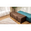 Banc repose-pieds de rangement rectangulaire de 51 pouces pour chambre à coucher-1840627568