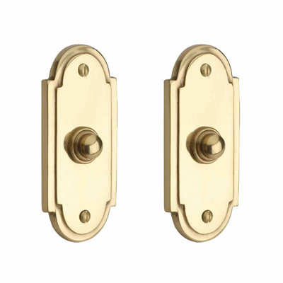 Brass Push Button Doorbell