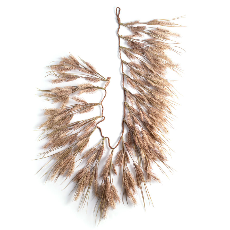72'' in. Faux Wheat Garland