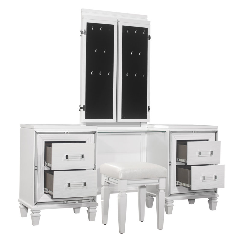 Devasheeh Vanity Dresser with Mirror