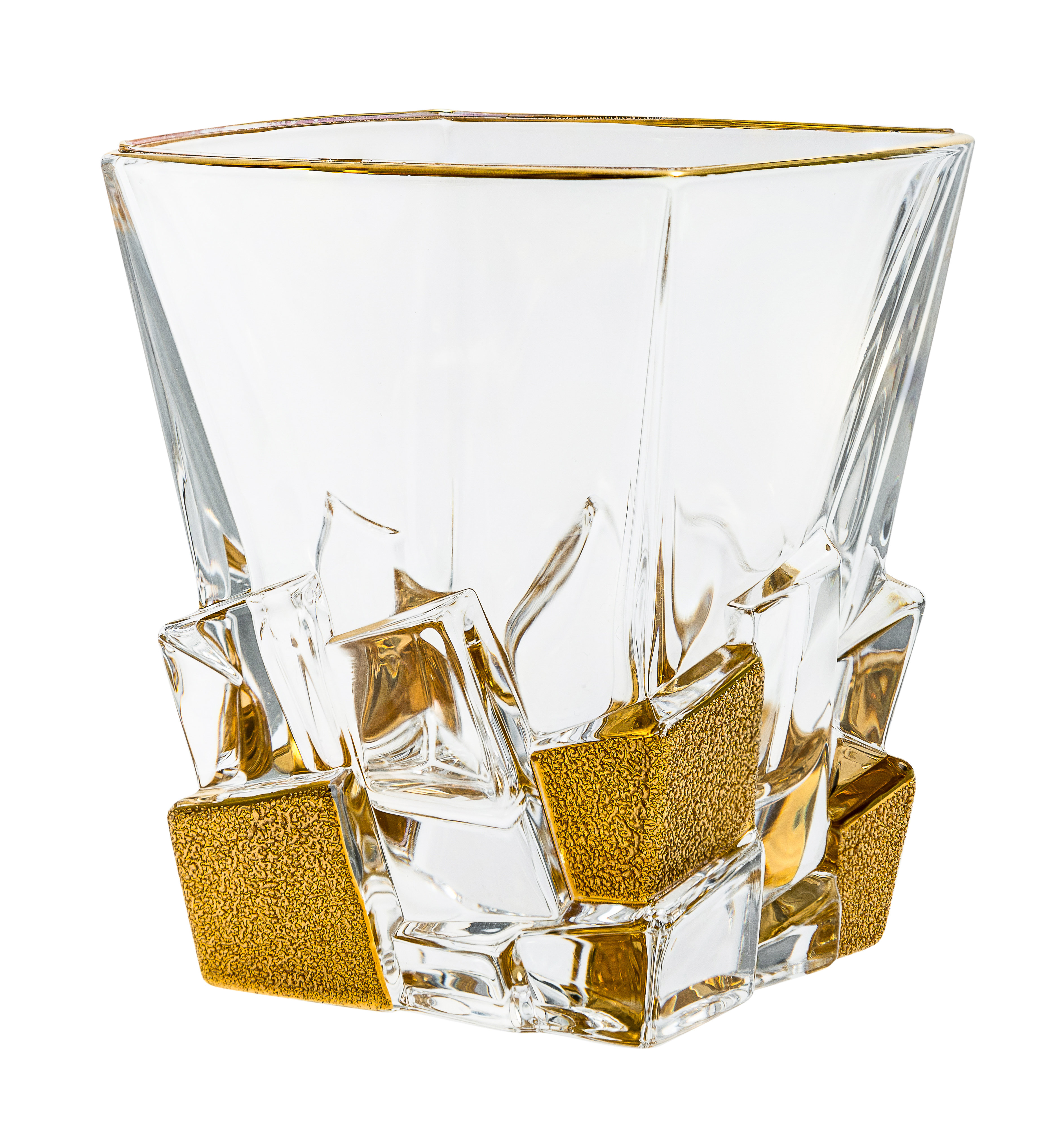 Hammered 8 oz. Glassware Set (Set of 4) Everly Quinn