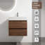Meuble-lavabo mural avec lavabo en résine-316823235