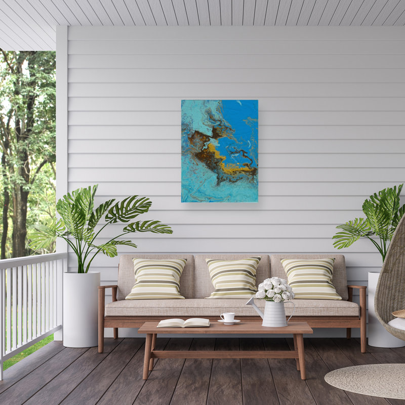 Canvas Abstract Wall Decor, 32" H x 24" W