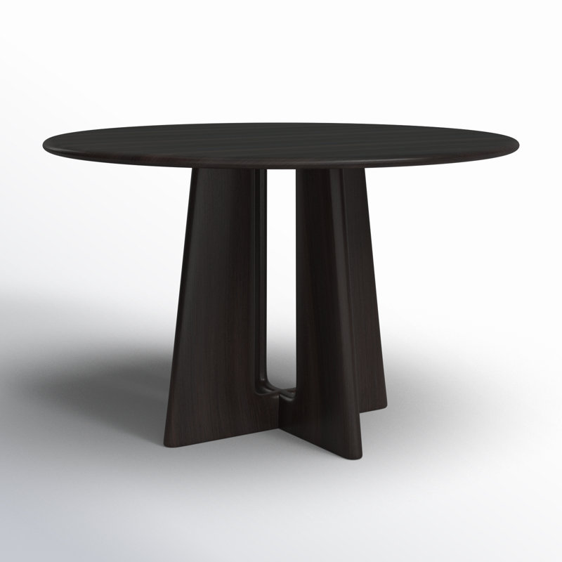 Kava 48'' Round Dining Table, Caviar
