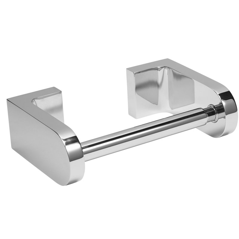 Equility Tissue Wall Mount Toilet Paper Holder, Polished Chrome