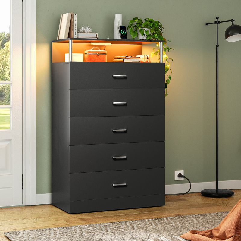 Jahlisa 29.5'' W 5 - Drawer Dresser