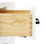 Meuble-lavabo simple en bois massif 36 po Tidworth avec plateau en quartz 1,5 po-83279749-83279748-116991336