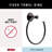 Cassidy 3-Piece Bath Hardware Set with 24 in. Towel Bar, Toilet Paper Holder, Towel Ring-40032541