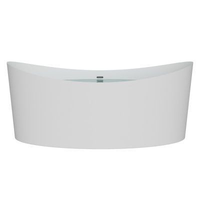 68.5'' x 31.5'' Freestanding Soaking Acrylic Bathtub