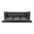 Kenol 88.2'' Wide Gray Genuine Leather Power Reclining Sofa with Adjustable Headrest-114572862