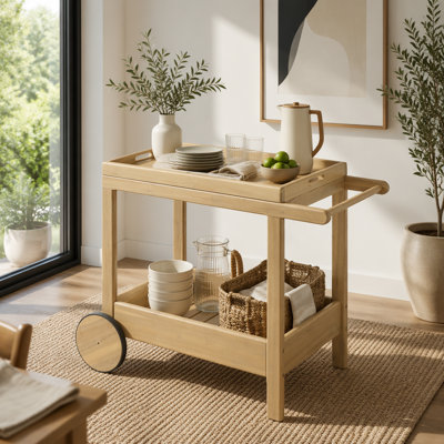 Outdood Rolling Bar Cart