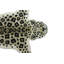 Tapis beige / noir en laine touffetée à imprimé animalier Lyly-29997130