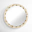 Mardi Bone Convex Wall Mirror