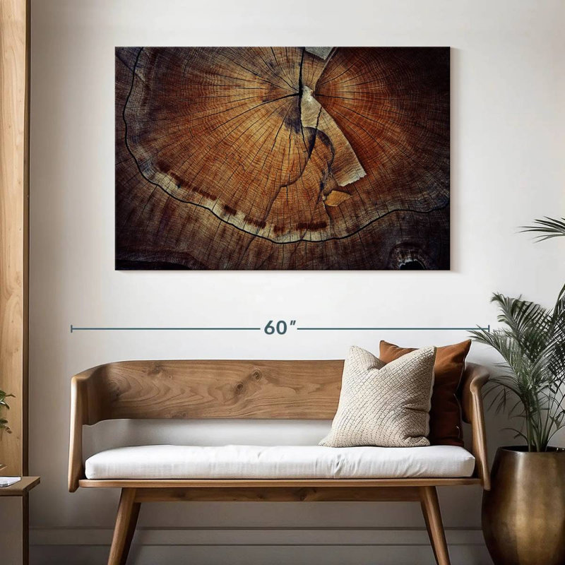 Harnek Tree Ring Texture, 32" H x 48" W