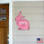 Support mural lapin