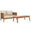 Banc de patio + table Daun-430405006