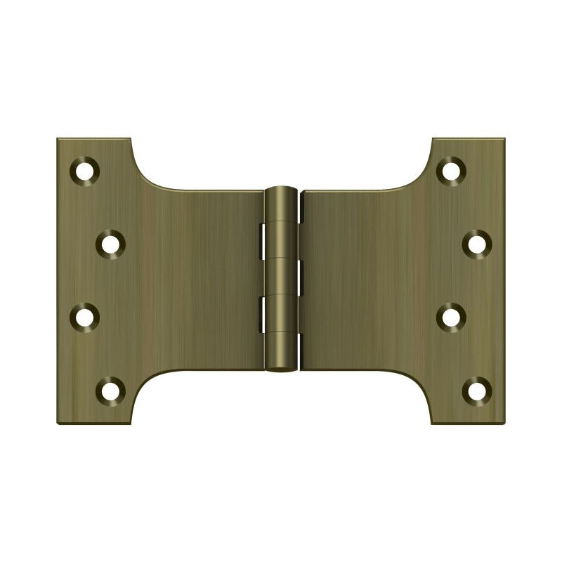 102'' x 102'' Butt Bearing Hinge, Antique Brass