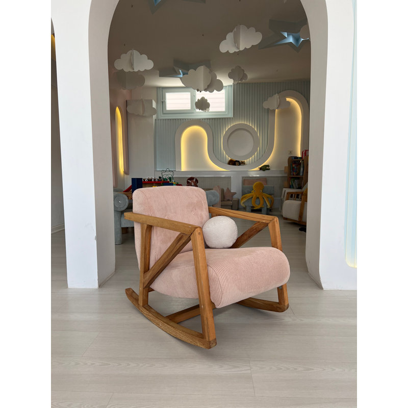 Bina Upholstered Swivel Wingback Chair