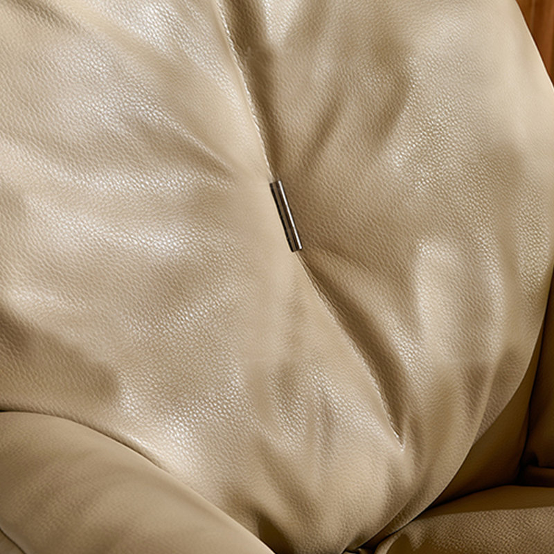 Chaise berçante moderne simple pour salon, Kaki