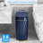 Bathroom Small Trash Can with Automatic Touchless Lid-115709126
