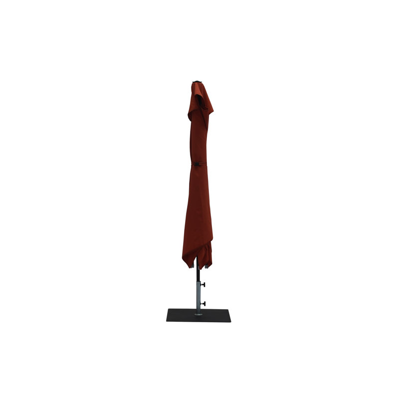 Arthos 300cm X 200cm Rectangular Market Parasol, Terracotta