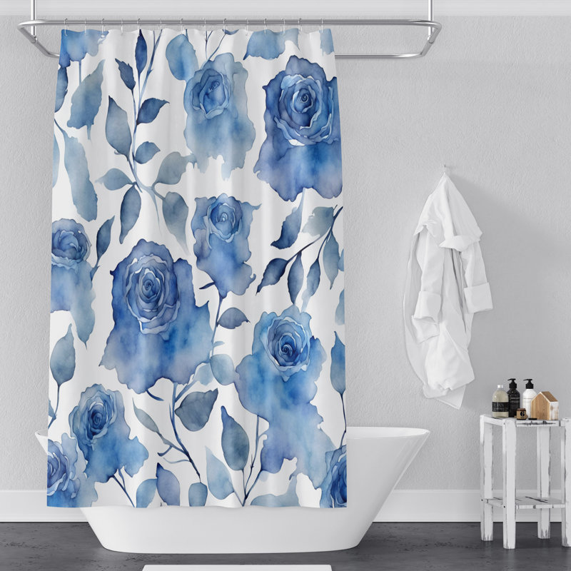 Rideau de douche Xahlia, 93 po x 70 po