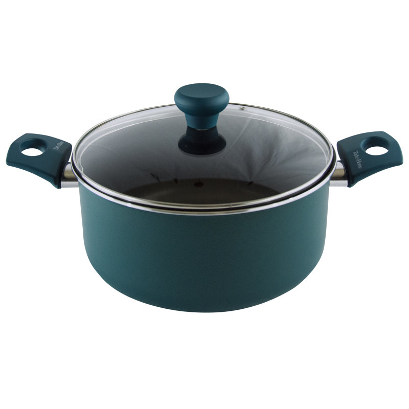 Sea Green 5-Qt Non-Stick Aluminum Dutch Oven with Lid