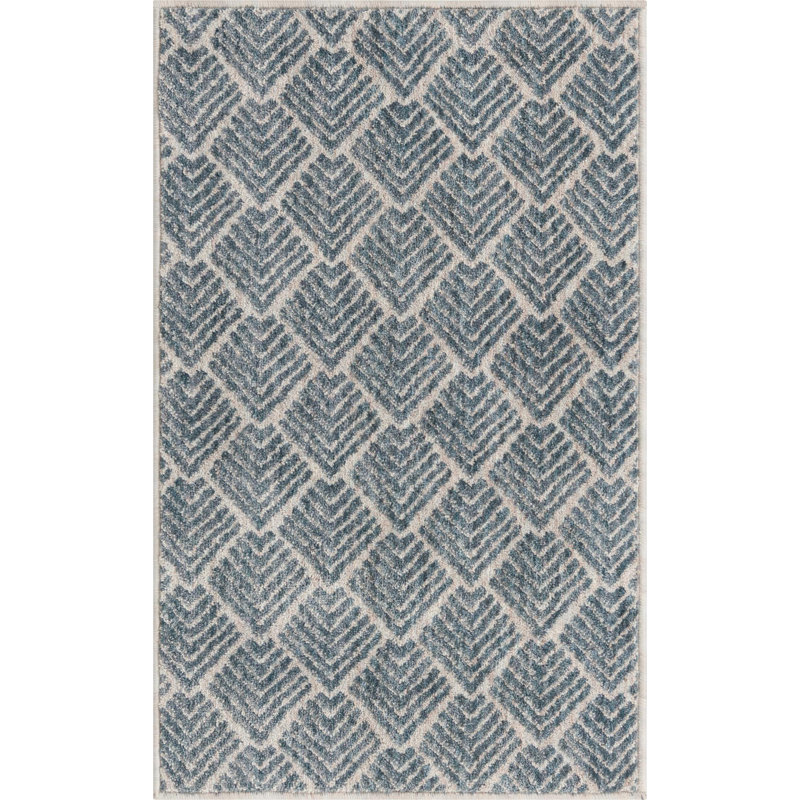 Abstract Indoor Rug, Rectangle 2' x 3'