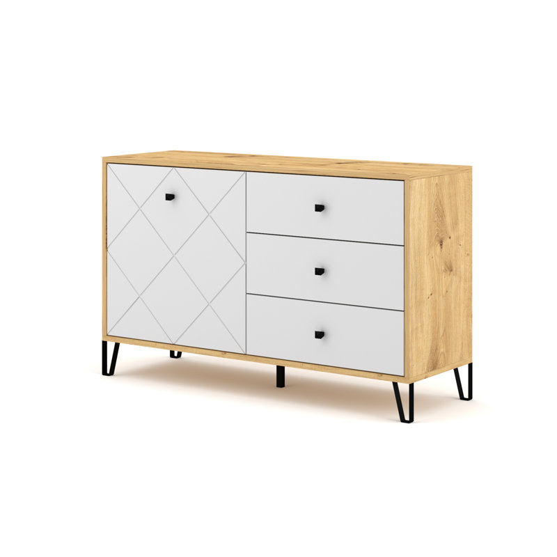 Soulsbyville 123.4cm Sideboard
