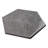 Alma Azul Hexagon 5.1 in. x 5.9 in. Polished Porcelain Stone Look Floor and Wall Tile-86913735