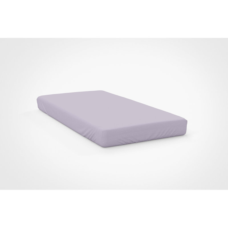 200 TC 50/50 Percale Polycotton Percale Fitted Sheet, Kingsize (5'), Heather