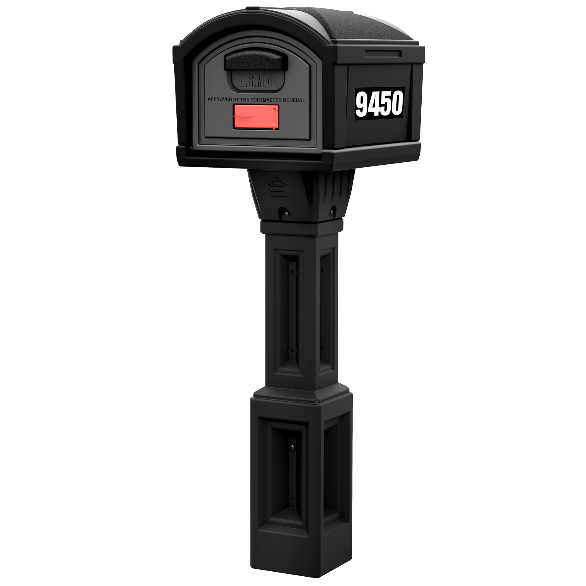 Simplay3 T4 Extra Large Capacity Mailbox Top and Post | Wayfair