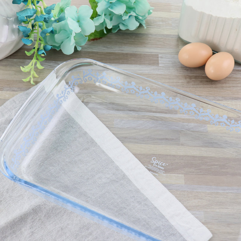 Boulanger rectangulaire en verre 3,1 pintes