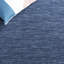 Tapis en laine / coton tissé à la main Batum en bleu / bleu marine-2045387225