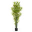 Bambou artificiel avec pot en plastique noir-1381411398-1381411417