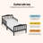 Classic Toddler Solid Wood Bed-476570239