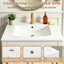 Meuble-lavabo blanc 24 po avec lavabo en céramique 24 po-772696601-772696612
