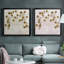 Golden I - ensemble de 2 reproductions d'art sur toile-1139496430-1139496436-1139496438