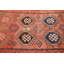 Tapis de couloir géométrique traditionnel 4x9