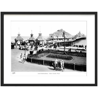 Eastbourne, The Pier 1925 by Francis Frith - Single Picture Frame Print